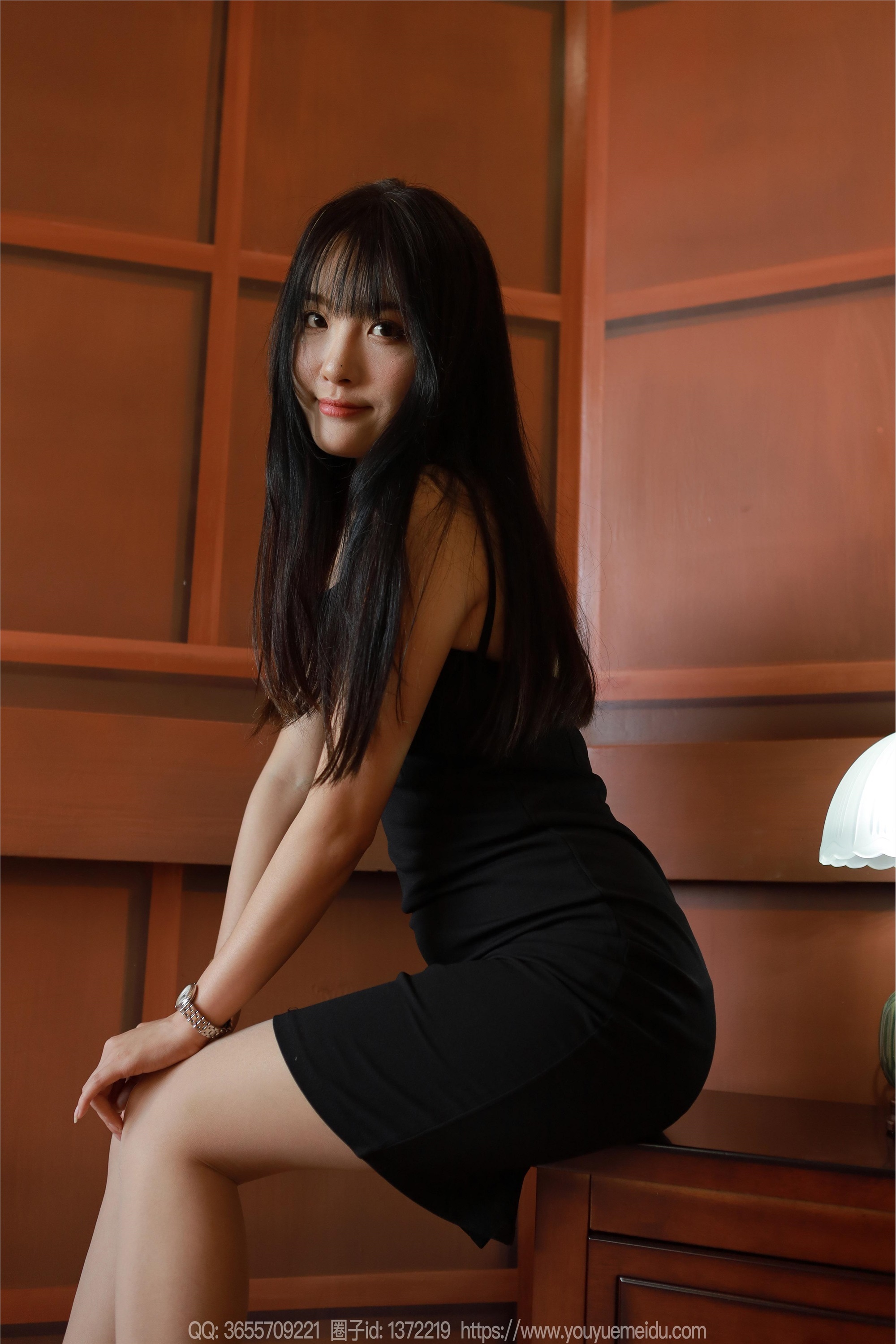 IESS异思趣向  2024.09.22 丝享家 1852 婉萍《黑色礼裙（上）》